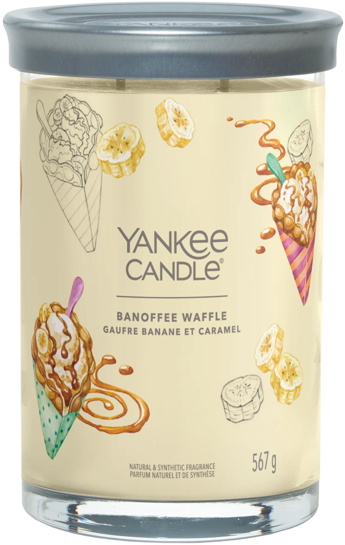 YANKEE CANDLE Banoffee Waffle, 567 g