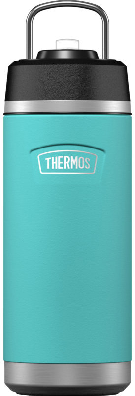 THERMOS ICON termosz + felhajtható szívószál, 0,53 l, türkizkék