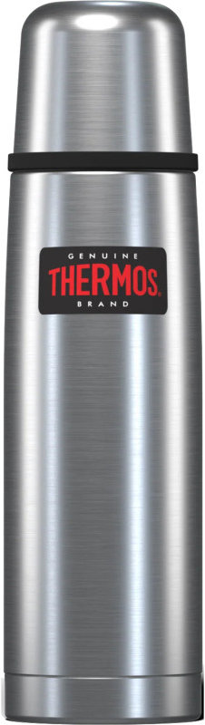 THERMOS Termoska s tlačítkovým uzávěrem 0,5 l nerez