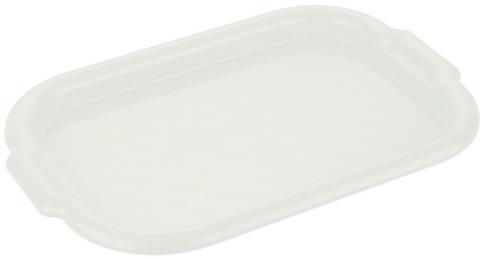 Tontarelli Téglalap alakú tálca 40 × 27,5 cm, fehér