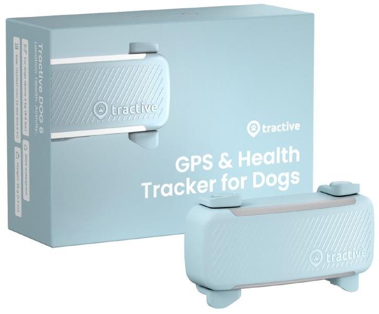 Tractive DOG 6 GPS nyomkövető kutyáknak és egészségügyi monitor, menta