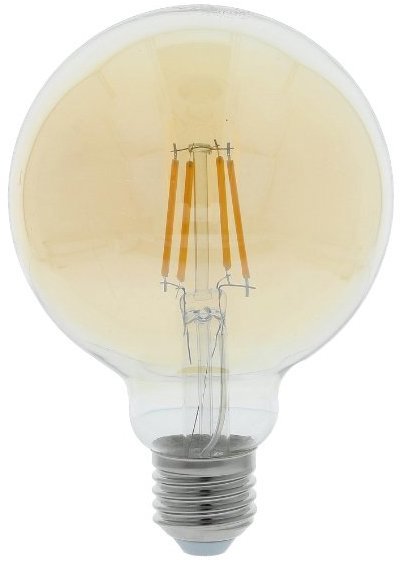 Tesla GLOBE G95 VINTAGE, E27, 4, 2W, 230V, 380lm, 2400K, 360°, arany