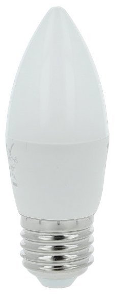 Tesla - LED gyertya E27 izzó, 4,9 W, 230 V, 470 lm, 25 000 óra, 3000 K meleg fehér, 180°