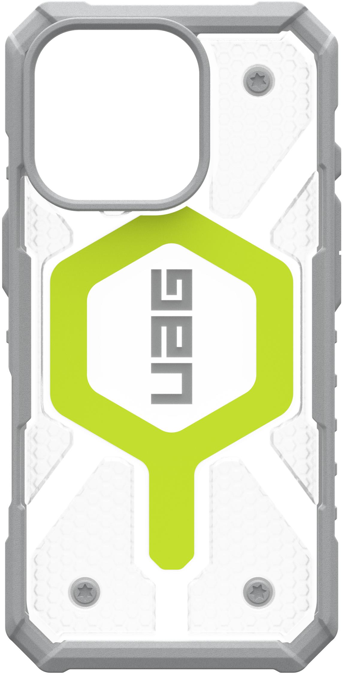 UAG Pathfinder Clear Magsafe Active Neon iPhone 16 Pro tok