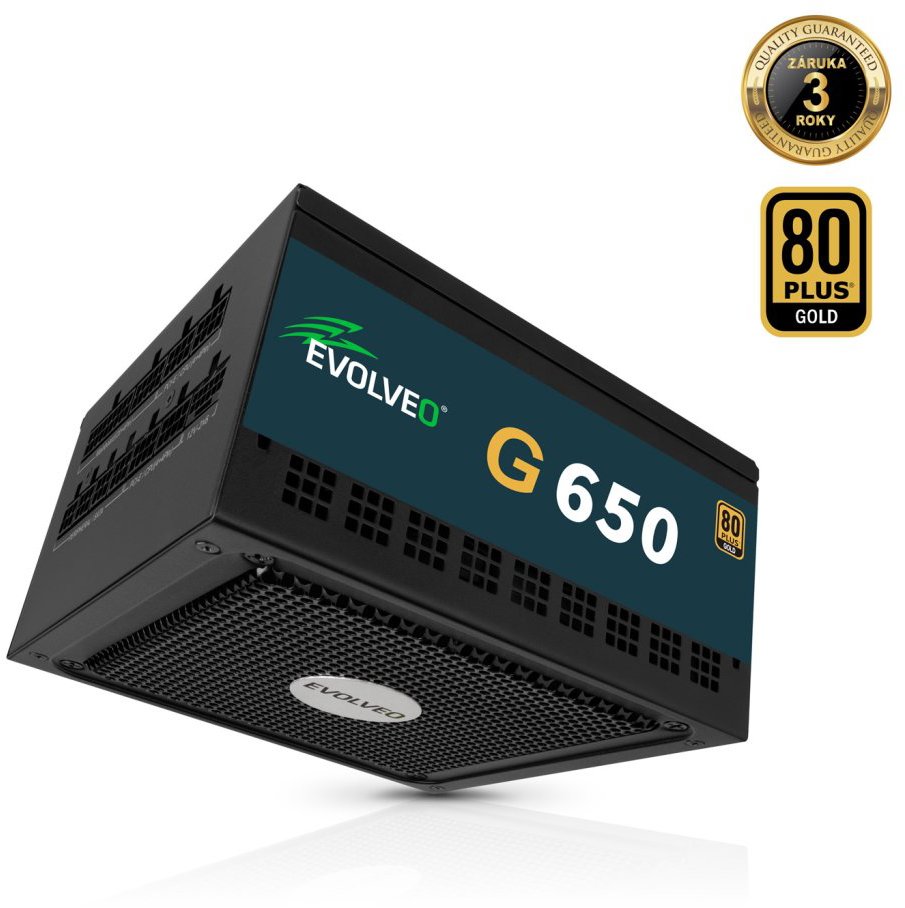EVOLVEO G650-BK 650W 80+ Gold ATX 3.1