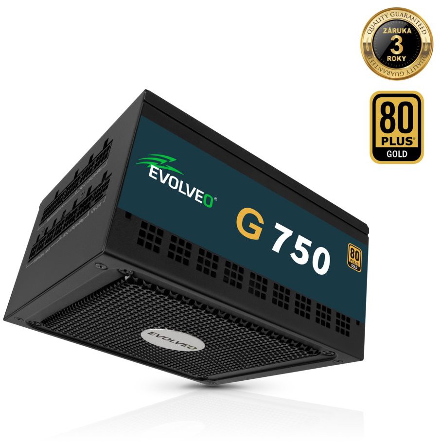 EVOLVEO G750-BK 750W 80+ Gold ATX 3.1