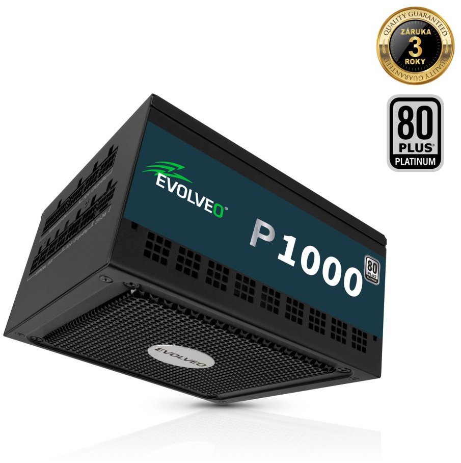 EVOLVEO P1000 1000W 80+ Gold ATX 3.1
