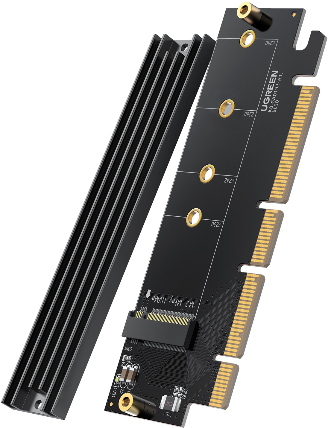 Ugreen Pcie 4.0 (16×) To M.2 Nvme Expansion Card