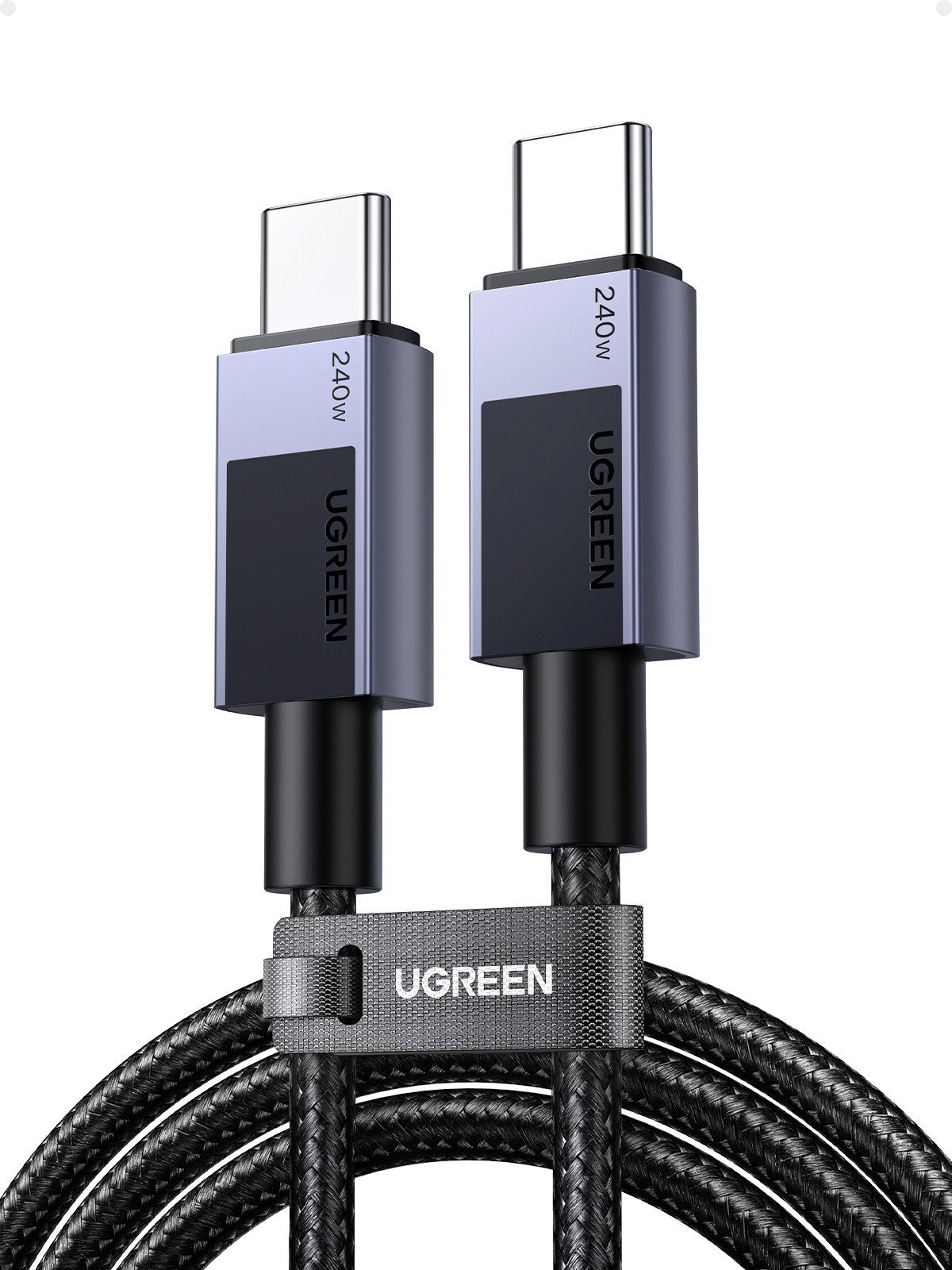 UGREEN Type C 2.0 Male To Type C 2.0 Male Charging & Data Cable (240 W Max) 1 m