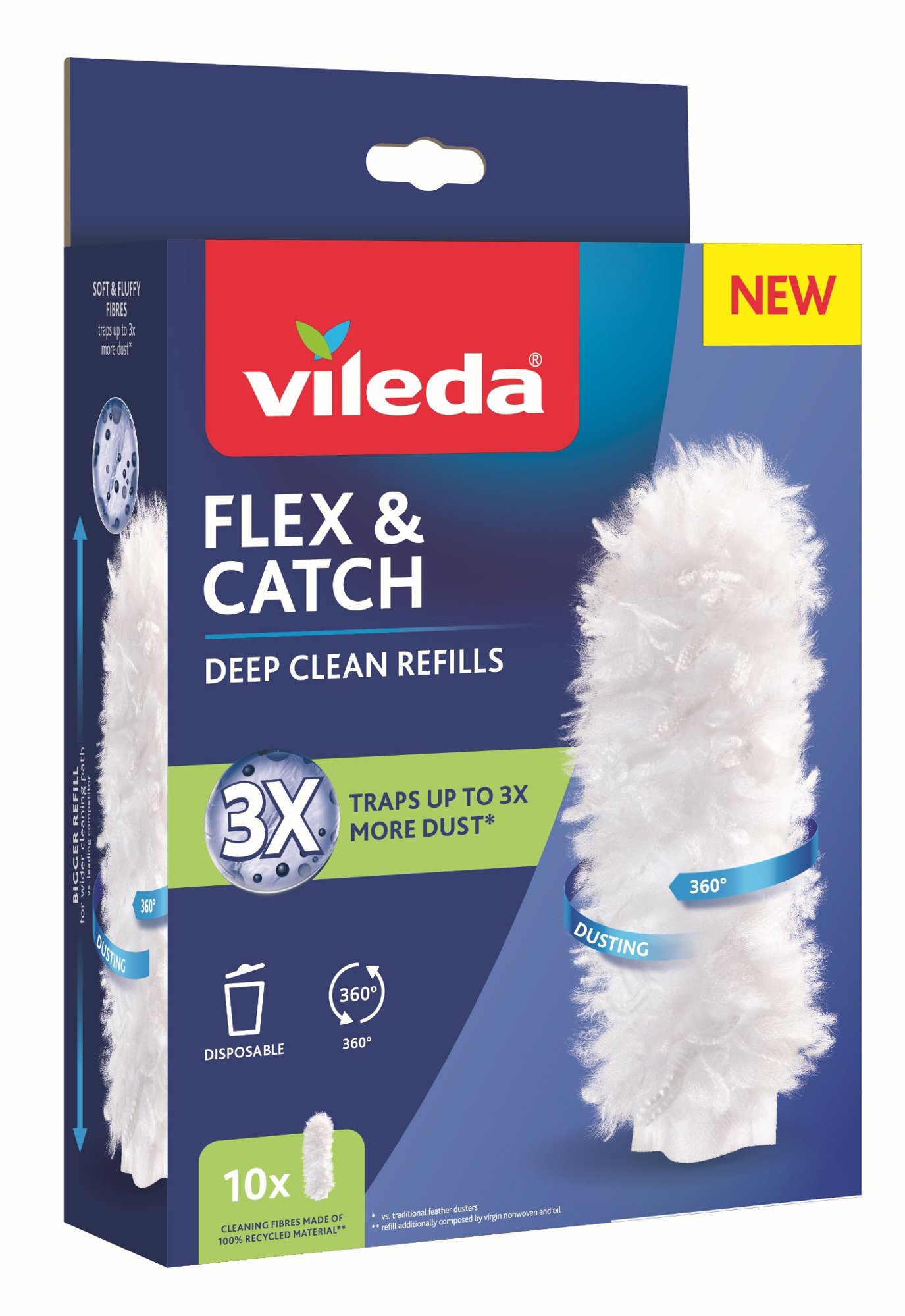 VILEDA Flex&Catch cserefej, 10 db