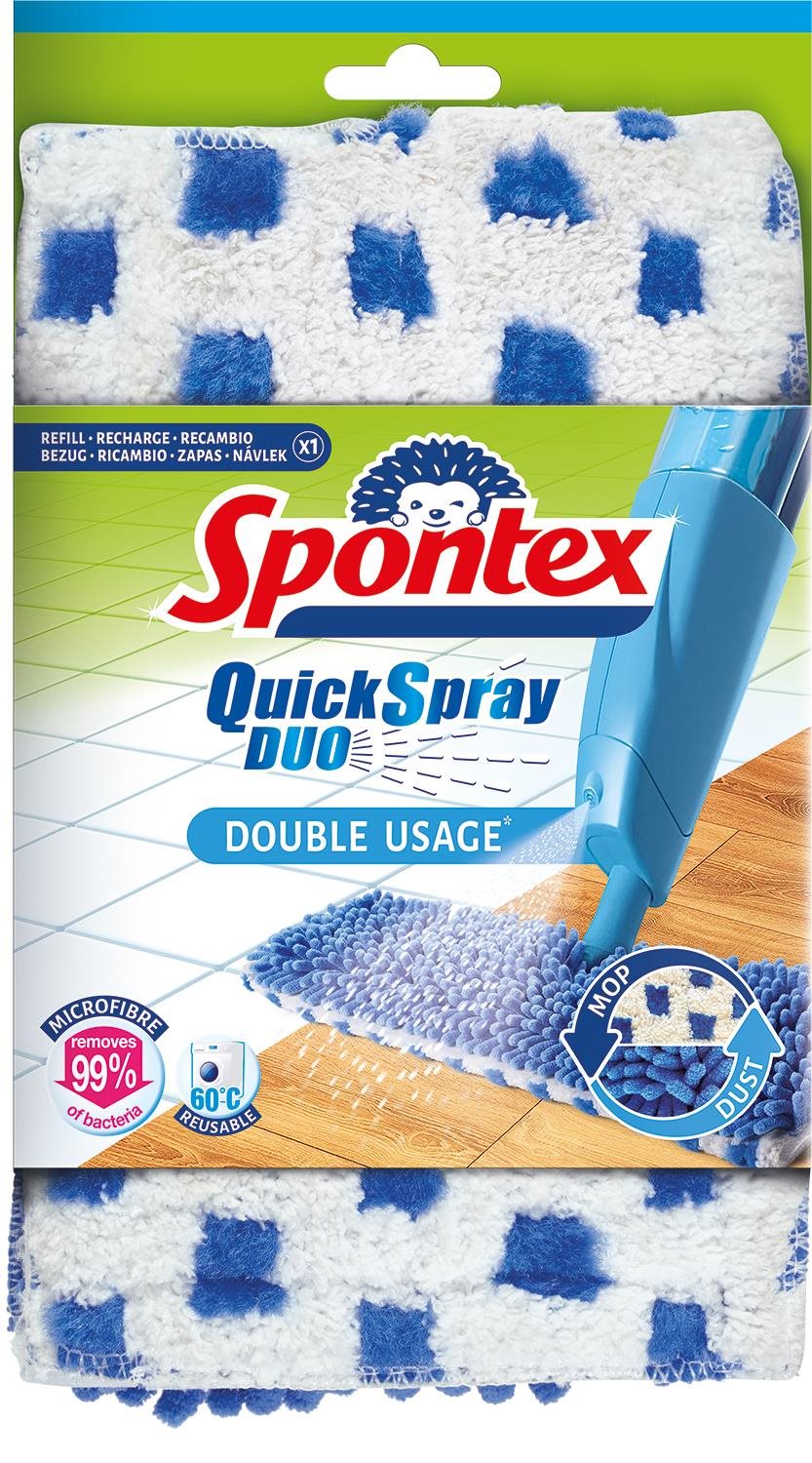 SPONTEX Quick Spray Mop Duo Refill