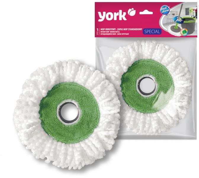 YORK tartalék mikroszálas fej a Special kerek forgófejes felmosóhoz