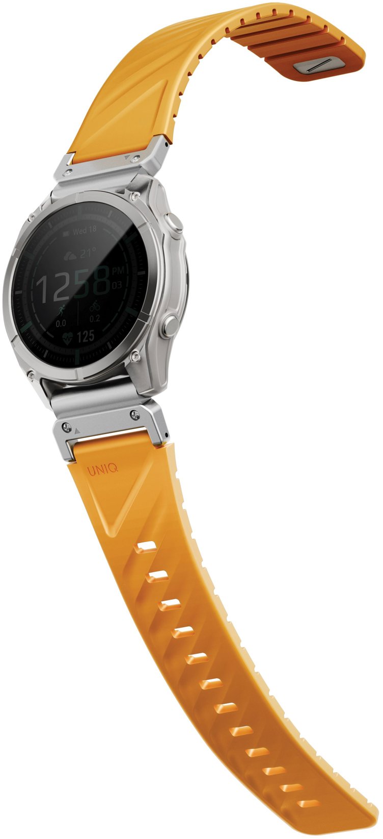 UNIQ Fluo Garmin SmartWatch 22 mm, Pale orange