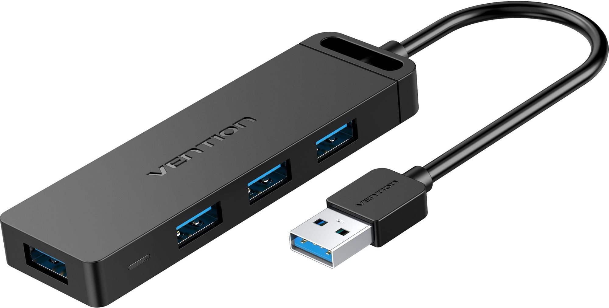 Vention 4-Port USB 3.0 Hub with Power Supply 0.15m Black