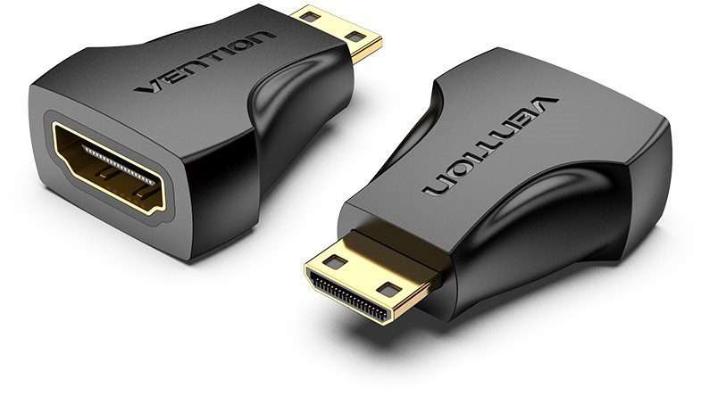 Vention Mini HDMI (M) to HDMI (F) Adapter Black
