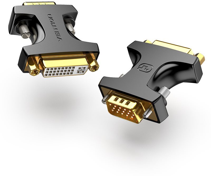 Vention VGA (M) to DVI (F) Adapter Black