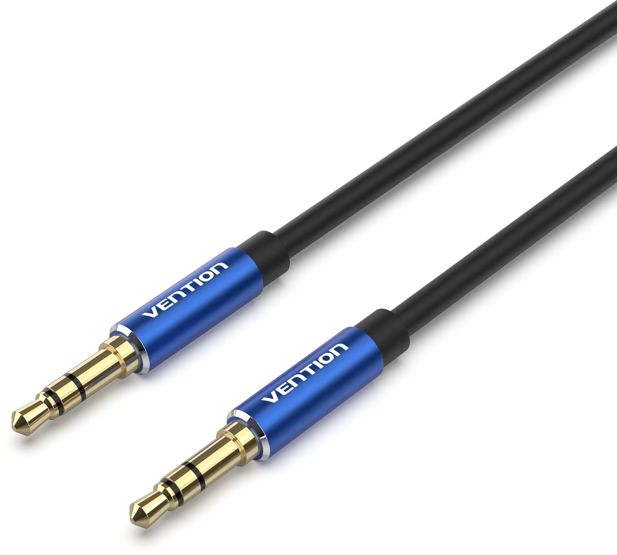 Vention 3.5 mm Male to Male Audio Cable 1.5 m Blue Aluminum Alloy Type