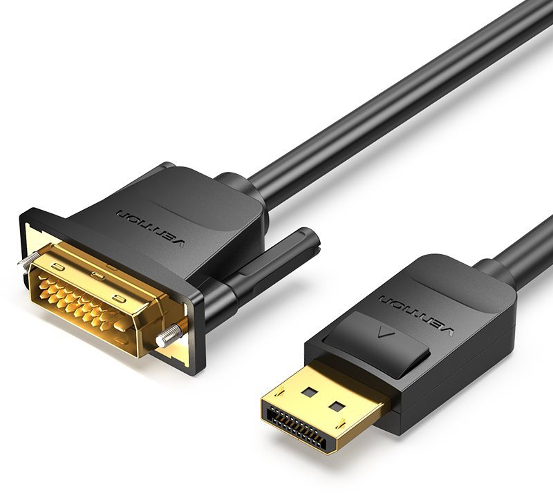 Vention DisplayPort (DP) to DVI Cable 2m Black