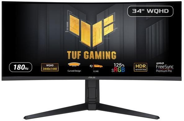34 hüvelykes ASUS TUF Gaming VG34VQL3A monitor