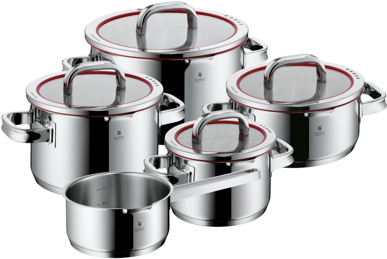 WMF FUNCTION 760556380, 5 db, piros