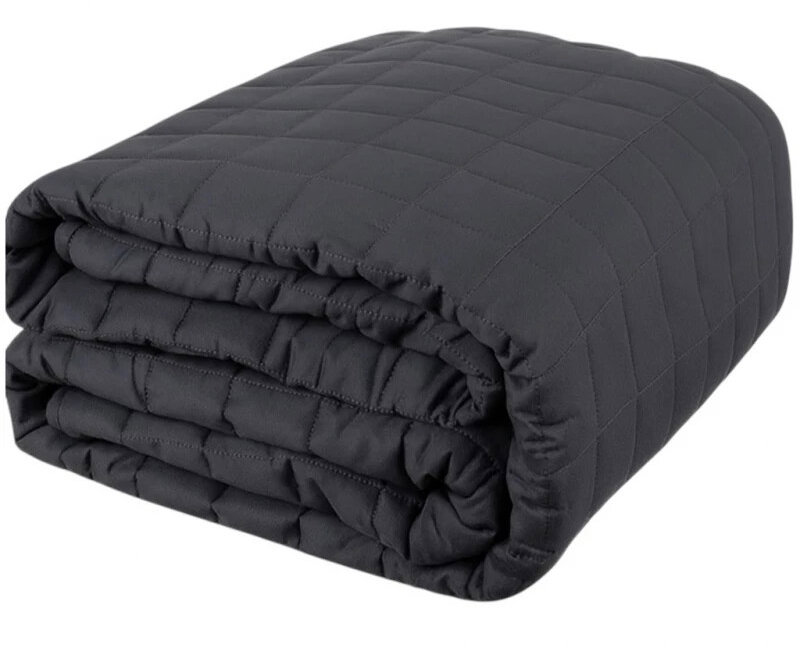 Posteloholici 1270711 Stresszoldó súlyozott takaró 4 kg, 100 × 140 cm, szürke