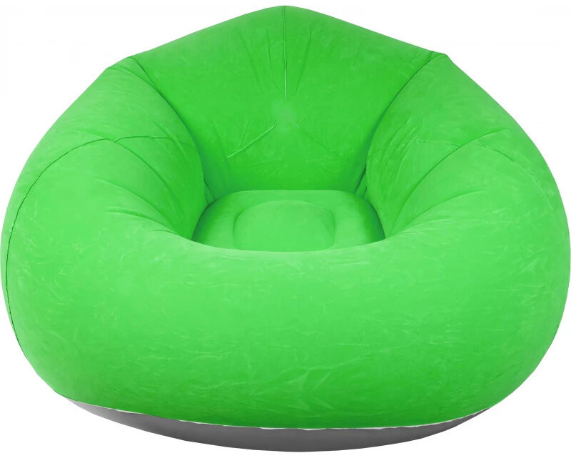 Verk 27535 felfújható relax bársonyfotel, zöld