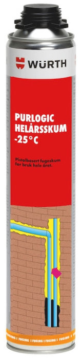 Würth 1K PU Téli pisztolyos purhab, 850 ml