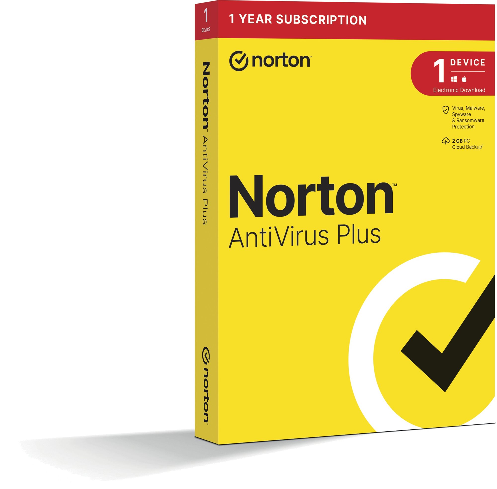 Norton Antivirus Plus, 1 felhasználó, 1 eszköz, 12 hónap (elektronikus licenc)