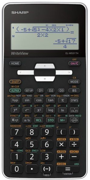 Sharp EL-W531TH fekete