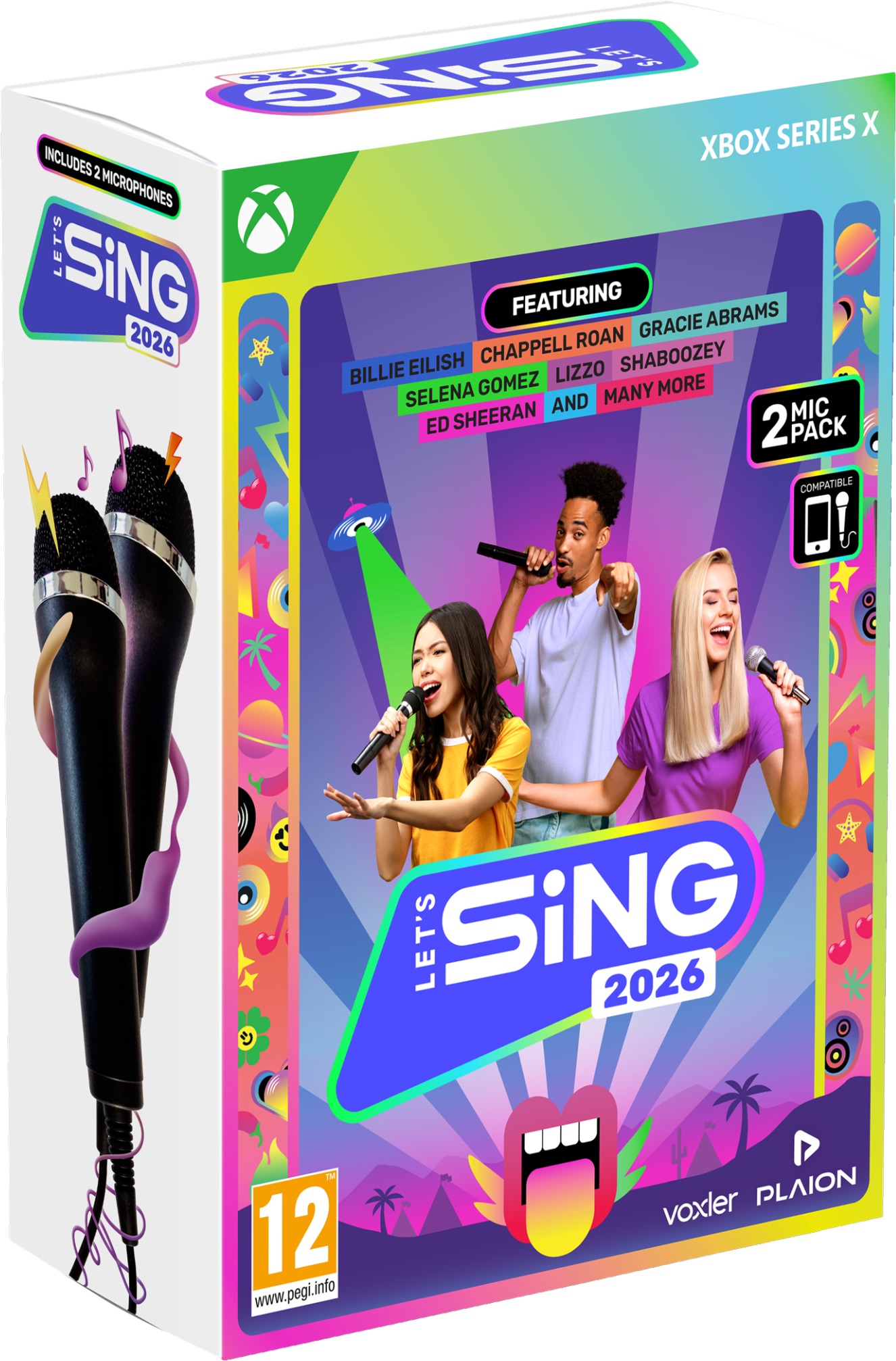 Lets Sing 2026 + 2 mikrofon - Xbox Series X