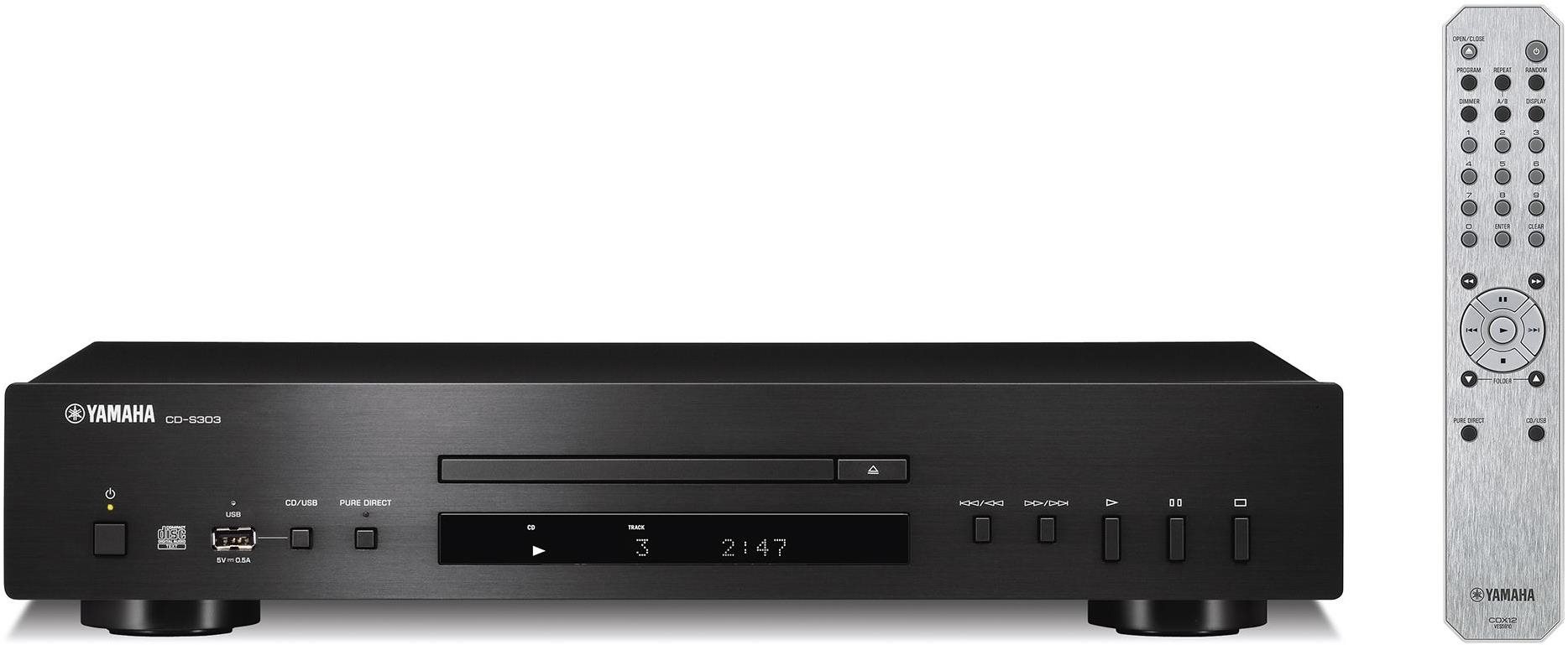 YAMAHA CD-S303, fekete