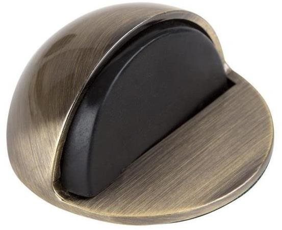 Ajtóütköző, 45×24 mm, öntapadó, barna