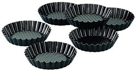 ZENKER Black Metallic süteményforma, 6 darab