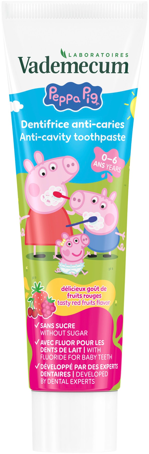 VADEMECUM Peppa Pig Red Fruit (0-6 éves korig) 50 ml