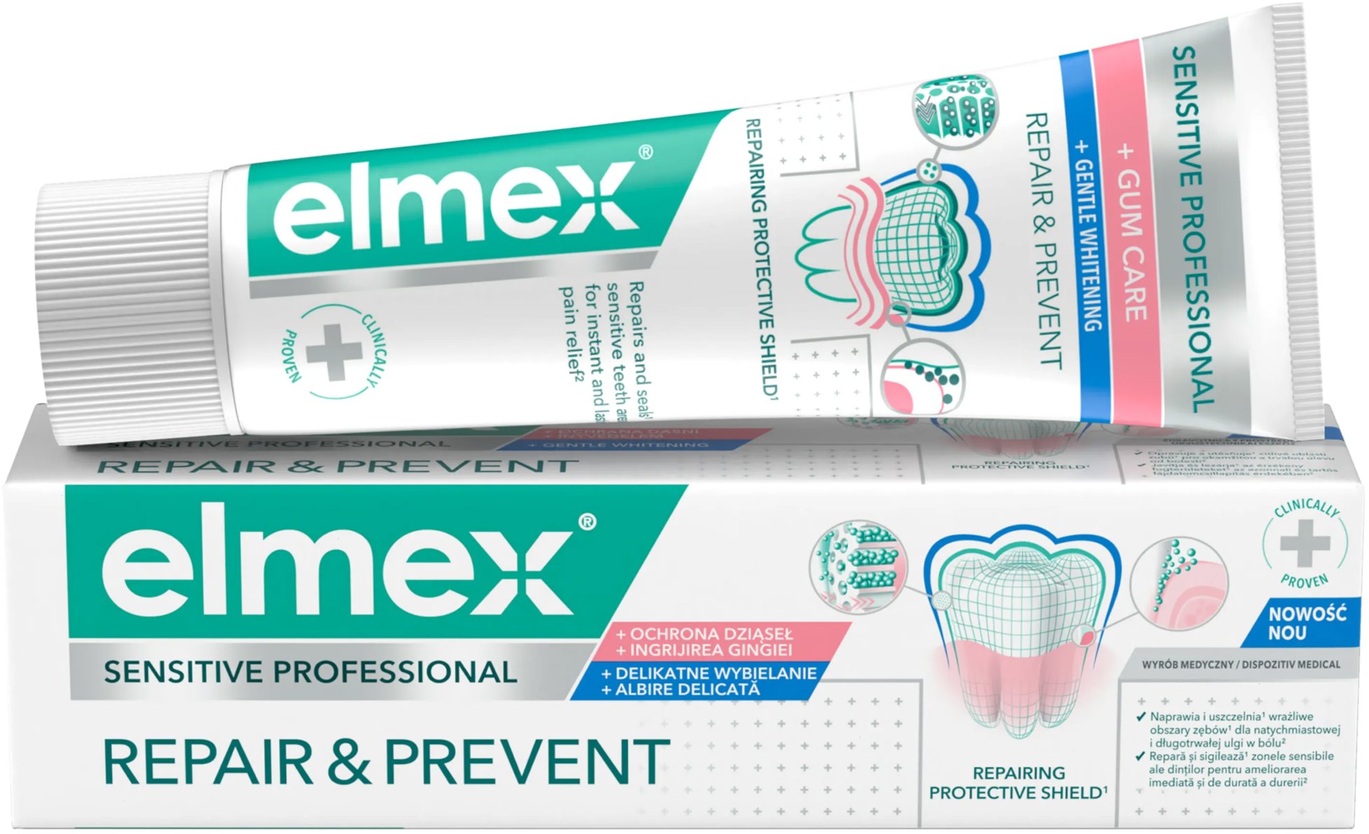 ELMEX Sensitive Professional R&P Gentle White 75 ml
