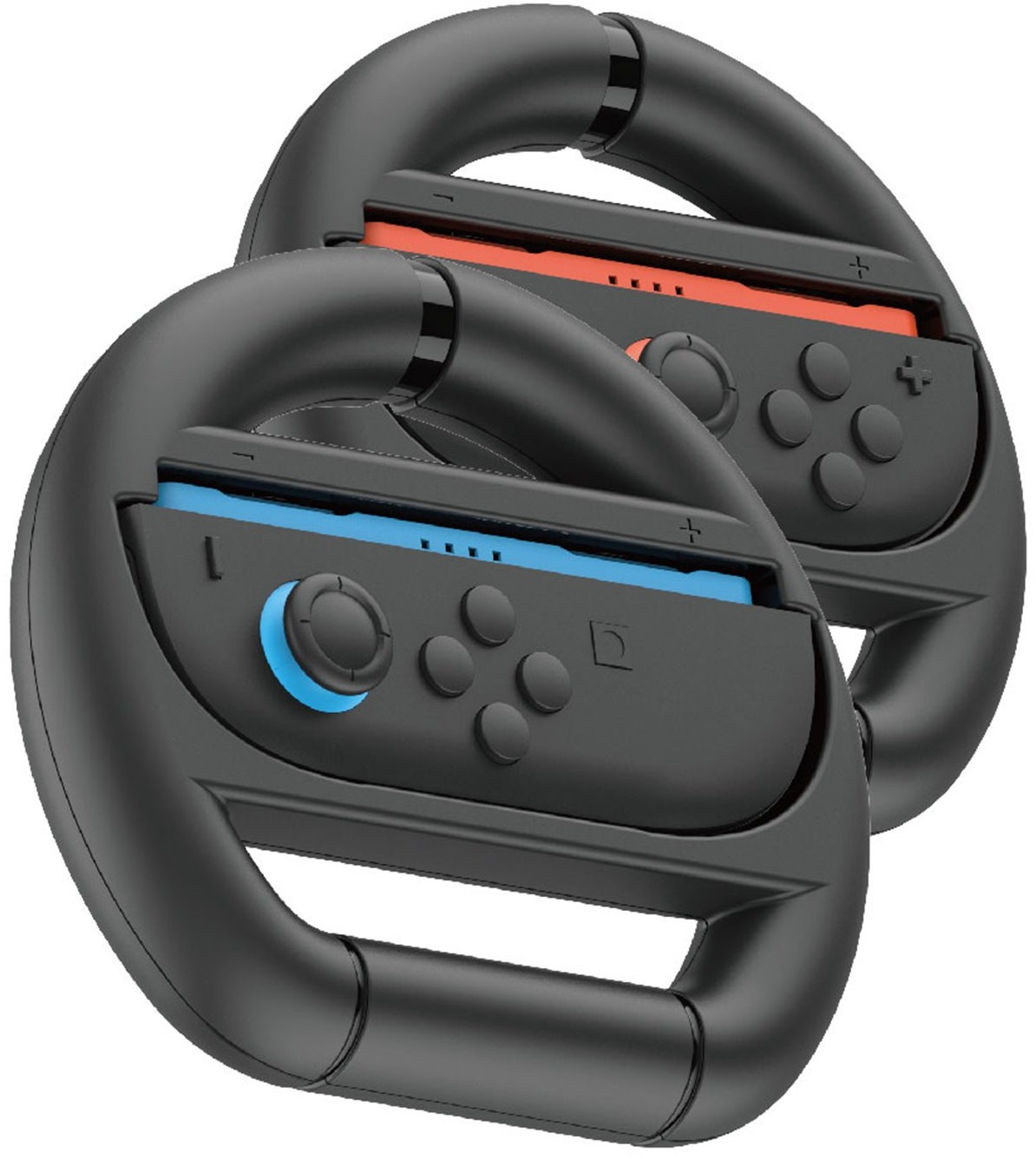 iPega SW2054 Kormány Nintendo Switch 2 Joy-Con kontrollerhez, fekete
