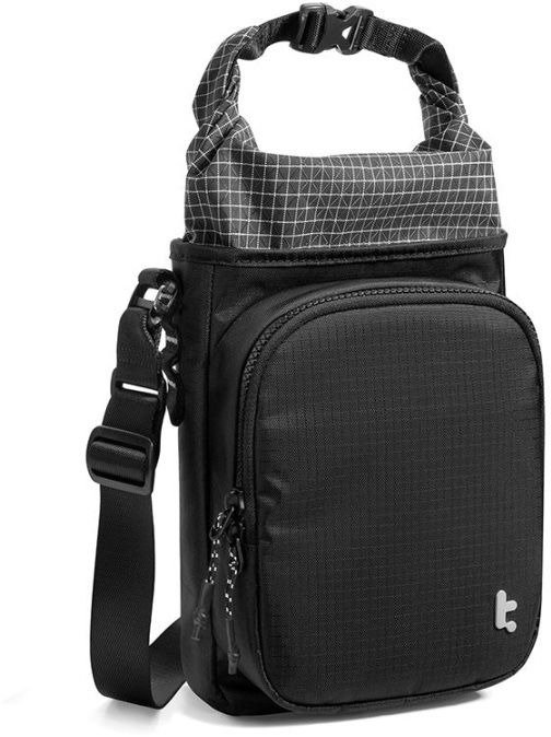 Tomtoc Shoulder Bag - GameOn-G50 Black - Nintendo Switch 2 / Steam Deck / ROG Xbox Ally / PS Portal tok